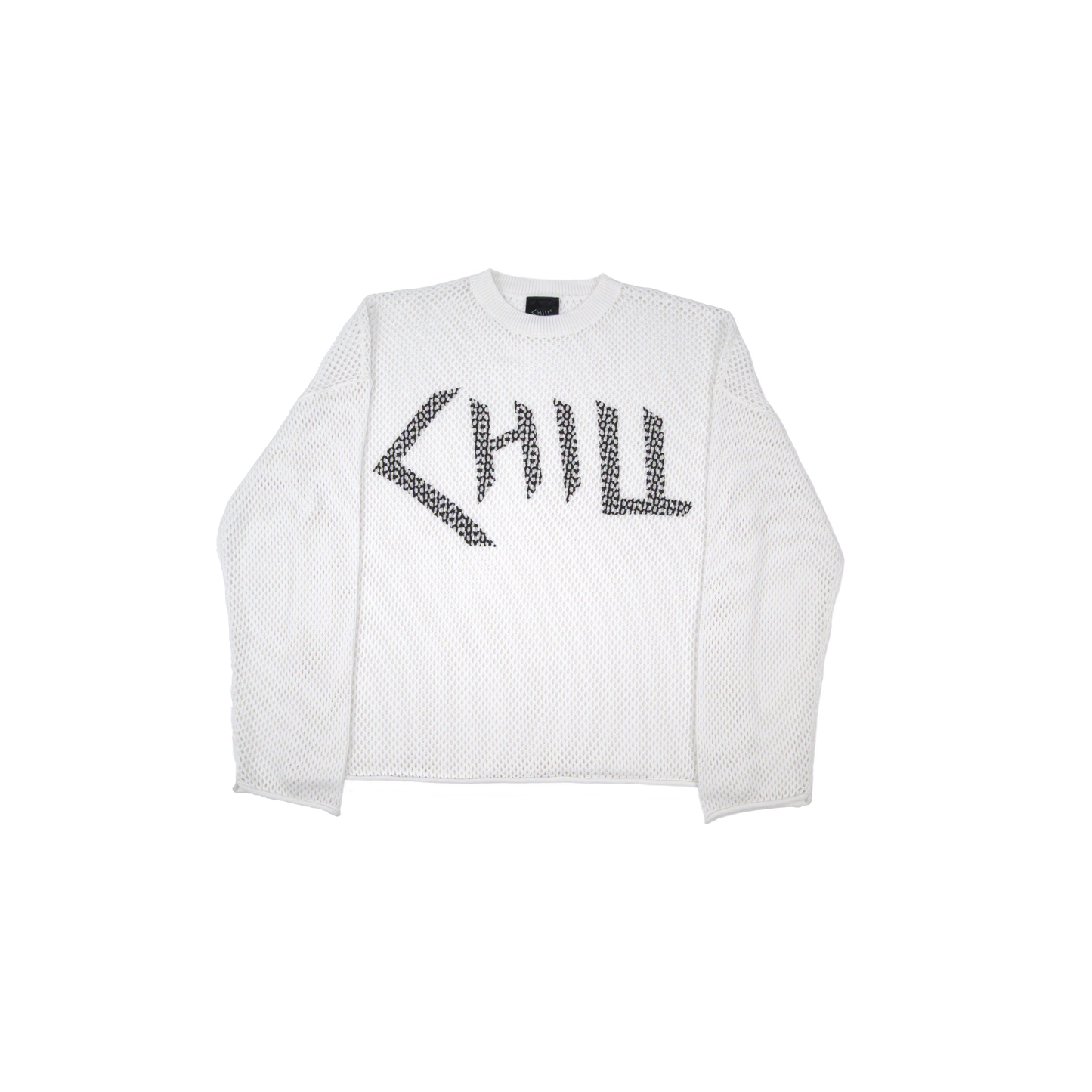 CHILL "holed" Knitted Jersey