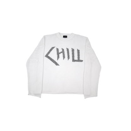 CHILL "holed" Knitted Jersey