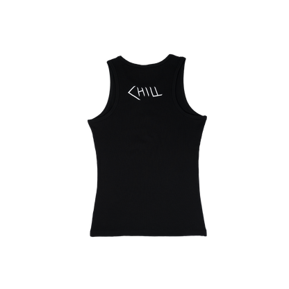 CHILL "spider" Tank Top black