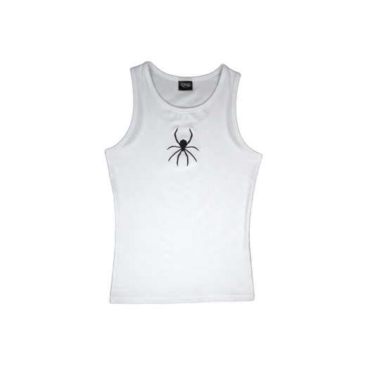 CHILL "spider" Tank Top white